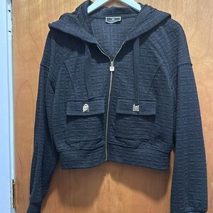 Elizabeth’s Franchi black jacket